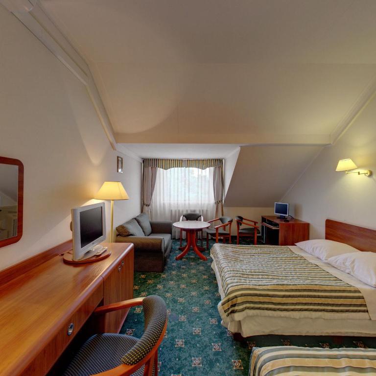 Hotel Twins II Warschau Kamer foto