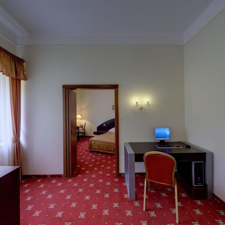 Hotel Twins II Warschau Kamer foto